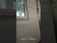 Casa de contêiner de 20 pés expansível