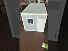 Eco-friendly Prefab pequena casa dobrável caravana contêiner resistente a intempéries