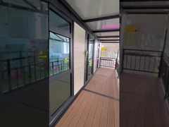 Design de interiores personalizável 40ft Container expansível Casa com dois quartos 20-30 anos de durabilidade