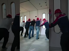 Casas de cápsulas espaciais dobráveis Apple House SPC piso