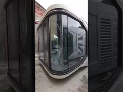 Capsulas ignífugas Glamping Pods pré-fabricadas Casas 29,6m2