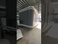 Espaço Modular Personalizado Escritório Prefabricado Casas Pod Polyurethane Isolado