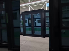 Resistência a terremotos grau 8 20FT Casas pré-fabricadas com janela de alumínio da ponte quebrada