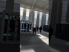 Casa pré-fabricada com portas de aço/alumínio