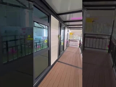 ODM Flat Pack Folding House Expansão de Casas de Contêineres