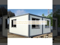 Requisito de banheiro personalizado Edifício de aço de grande altura Construção de casas em edifícios urbanos de grande altura