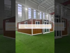Casa Dobrável Pré-fabricada Personalizável de Aço para Contêineres de 20 pés/40 pés