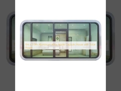 Casa Cápsula Apple em Liga de Alumínio de 6m x 3,3m com Energia Solar