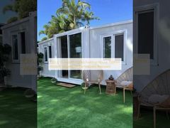 Casa dobrável pré-fabricada padrão CE/UL de 700 mm de largura resistente a terremotos de magnitude 8