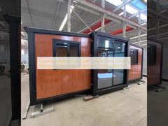 Casas Pré-fabricadas Expansíveis com Carga no Piso de 2 KN/m2, Tinta Impermeável, Bordas Seladas e Tamanho Personalizável