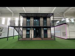 Casa contêiner de 20 pés de dois andares