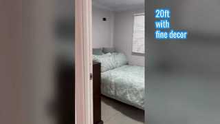 20 pés com decoração fina