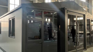 Solução doméstica minúscula para contêiner dobrável de 20 pés