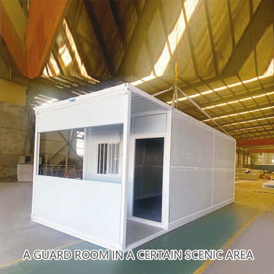 comprar Eco-friendly Prefab pequena casa dobrável caravana contêiner resistente a intempéries online manufacture
