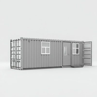 comprar Casa de contêineres de transporte convertidos dobráveis 20 pés de isolamento acústico online manufacture