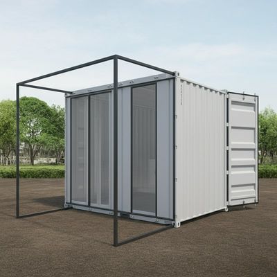 comprar Aço galvanizado Modular Convertido Containers de transporte Domicílios personalizáveis online manufacture