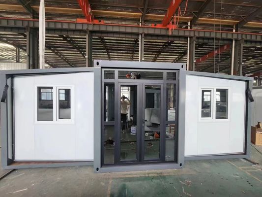 comprar Quadro de aço galvanizado 40ft Container expansível Casa com encanamento pronto e T65mm EPS Color Plate Wallboard de aço online manufacture