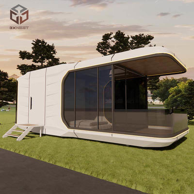 comprar Casas de contêineres de cápsulas espaciais modulares pré-fabricadas online manufacture