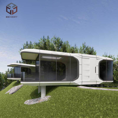 comprar Smart Space Capsule House pré-fabricado de alumínio online manufacture