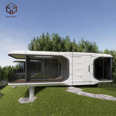comprar Capsulas ignífugas Glamping Pods pré-fabricadas Casas 29,6m2 online manufacture
