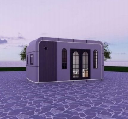 comprar Casa de cápsulas de alumínio dobrável Container Alojamento temporário online manufacture