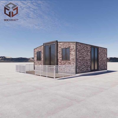 comprar Terremoto Grau 8 Estrutura de aço de asa dupla Container Casa pré-fabricada online manufacture