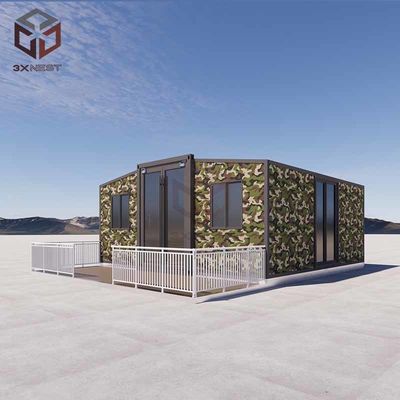 comprar Grau 11 Resistência ao vento Casa pré-fabricada com porta dupla de alumínio ponte quebrada online manufacture