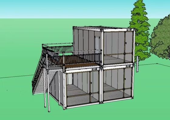 comprar Casas modulares dobráveis e dobráveis industriais Container com banheiro online manufacture