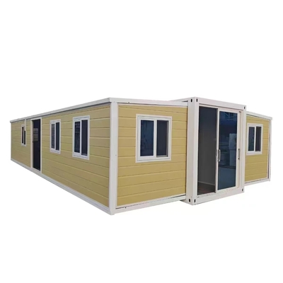 comprar White Expandable Prefab Homes with Customizable Size and Steel Construction online manufacture