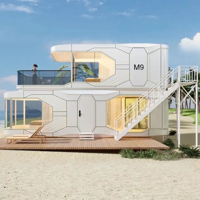 comprar Casa Cápsula Espacial de 8 Toneladas com Painéis Solares e Iluminação LED online manufacture