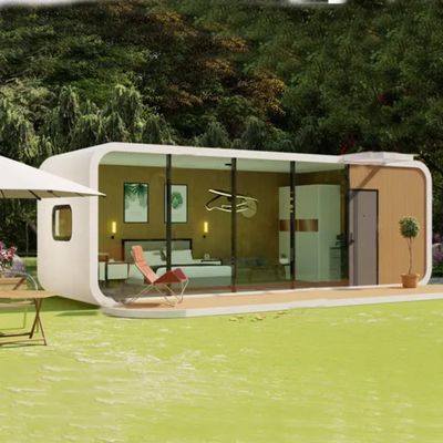 comprar Casa cápsula de maçã de liga de alumínio com Wi-Fi e área de piso de 20m2 online manufacture