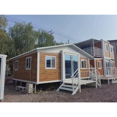 comprar Casa Dobrável Pré-fabricada com Espessura do Piso de 50mm e Resistência a Terremotos de Magnitude 8 online manufacture