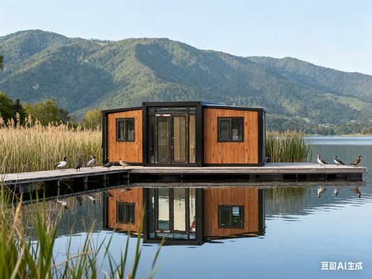 comprar Foldable 20ft Container Featuring Bathroom Wet-Dry Separation and Thermal-break Aluminum Window for Space Utilization online manufacture