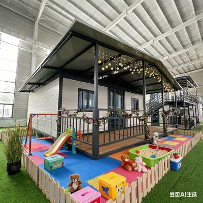 comprar 12KW Power Consumption Foldable 20ft Container Fireproof Trait and Switch Standard Customization online manufacture