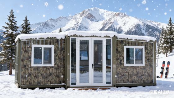 comprar Contêiner dobrável de 20 pés com painel EPS Side Top T50 para fácil envio / 2 peças acomoda 2-4 pessoas online manufacture