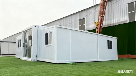 comprar Foldable 20ft Container with L5900*W2200*H2480mm Folding Size, 0.60KN/M² Wind Resistance and 2.0mm Top Beam Bending Parts Fabricação em linha