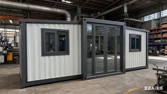 comprar Customizable Luxury Foldable 20ft Container with 2.0mm Top Beam and 0.60KN/M² Wind Resistance Fabricação em linha