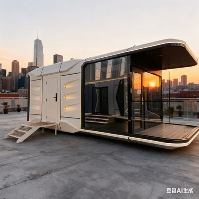 comprar Modern Space Capsule House with 3400 Height 3460 Width and 9 Mm European Pine Board Interior Fabricação em linha