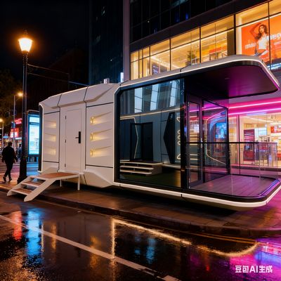 comprar 3460 Width Space Capsule House with 7 Tons Net Weight and 29.6 Square Meters Floor Area Fabricação em linha