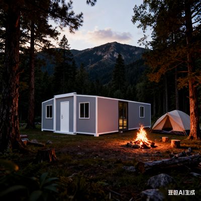 comprar 56 Square Meters Prefab Folding House with Fully Galvanized Side Frame and Quick Assembly Foldable Container House Fabricação em linha