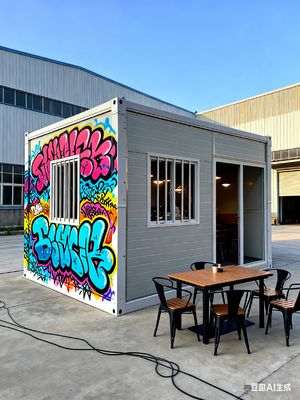 comprar Prefab Container House with Sound Insulation ≥ 30dB Wind Resistant 0.5KN/㎡ and Waterproof ‖ Class Performance Fabricação em linha