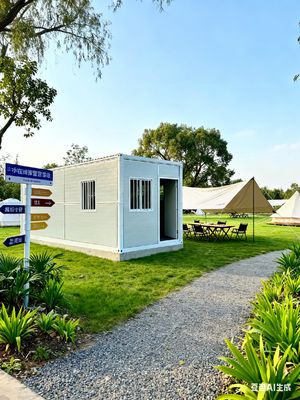 comprar Thermal Insulation 0.043W/m.K Flat Pack Folding House with 5630*2230*2515mm Inside Dimensions and 0.5KN/㎡ Wind Resistance Fabricação em linha