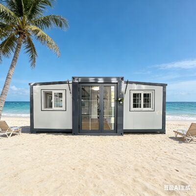 comprar Container dobrável de 20 pés com componentes pré-montados, layout personalizável e área de piso de 37 metros quadrados Fabricação em linha