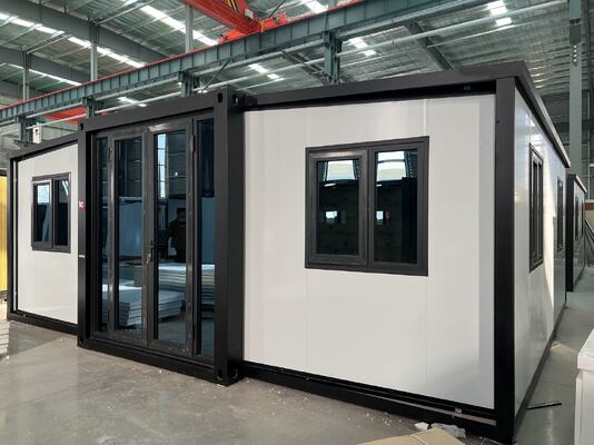 comprar Durable Foldable 20ft Container with More Than 20 Years Life Span, Fully Galvanized Side Frame, and Customizable Terrace Area Fabricação em linha