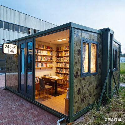 comprar Prefab Folding House with 27.5 Square Meters Floor Area, Grade 8 Earthquake Resistance, and Fully Galvanized Side Frame Fabricação em linha