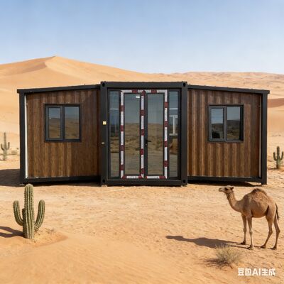 comprar Contentor dobrável de 20 pés com estrutura lateral totalmente galvanizada, terraço personalizável e padrões internacionais de segurança Fabricação em linha