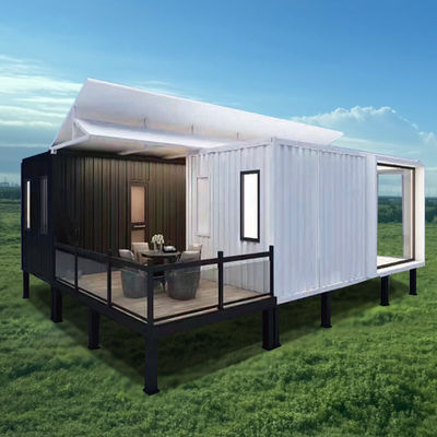 Pequenas embarcações Containers de embarque convertidos Casa pré-fabricada