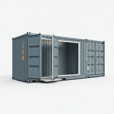 Inóspita Container de embarque comercial dobrável Casa pequena Casa 40 pés