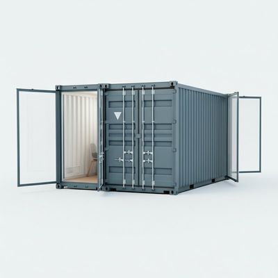 Containers de transporte transformados Casas Casas portáteis