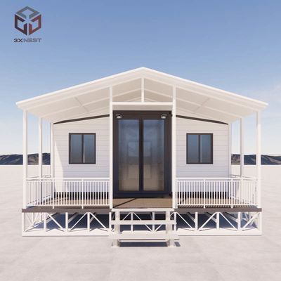Casa pré-construída de 40 pés Container expansível Casa dobrável Casa pré-fabricada Cabine